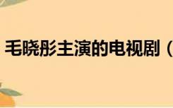 毛晓彤主演的电视剧（毛晓彤演过的电视剧）