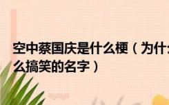 空中蔡国庆是什么梗（为什么网上把歼8 2叫 空中蔡国庆 这么搞笑的名字）