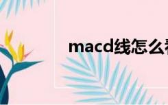 macd线怎么看（macd线）