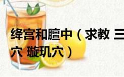 绛宫和膻中（求教 三穴具体位置 膻中穴 绛宫穴 璇玑穴）