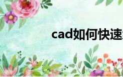 cad如何快速统计块的数量