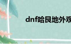 dnf哈艮地外观（dnf哈艮地）