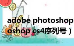 adobe photoshop cs4下载（adobe photoshop cs4序列号）