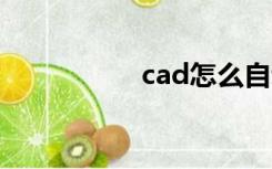 cad怎么自动标注面积