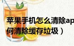 苹果手机怎么清除app数据缓存（苹果手机如何清除缓存垃圾）