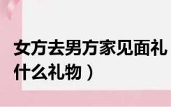 女方去男方家见面礼（男方第一次去女方家带什么礼物）