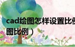 cad绘图怎样设置比例（在CAD中如何设置绘图比例）