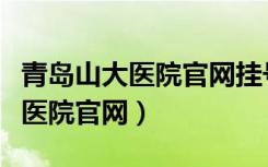 青岛山大医院官网挂号专家出诊表（青岛山大医院官网）