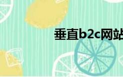 垂直b2c网站（垂直网站）