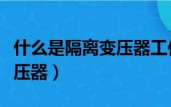 什么是隔离变压器工作原理图（什么是隔离变压器）