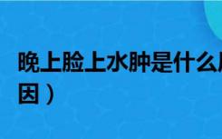 晚上脸上水肿是什么原因（脸上水肿是什么原因）