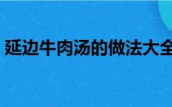 延边牛肉汤的做法大全（牛肉汤的做法大全）