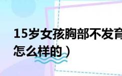 15岁女孩胸部不发育（15岁女孩胸部发育是怎么样的）