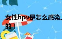 女性hpv是怎么感染上的（宫颈癌是怎么引起的）