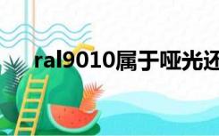 ral9010属于哑光还是亮光（ral9010）