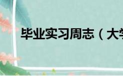 毕业实习周志（大学生实习周志10篇）