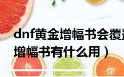 dnf黄金增幅书会覆盖强化等级吗（dnf黄金增幅书有什么用）