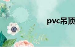 pvc吊顶施工工艺