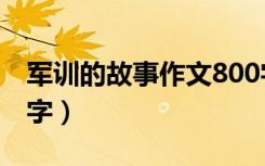 军训的故事作文800字（关于军训的作文800字）