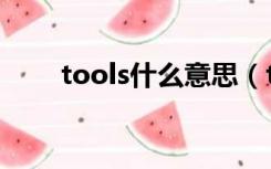 tools什么意思（tools是什么意思）