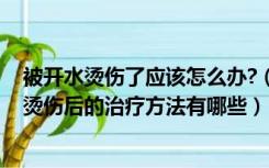 被开水烫伤了应该怎么办?（被开水烫伤后怎么处理 被开水烫伤后的治疗方法有哪些）