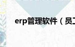 erp管理软件（员工管理软件哪个好）