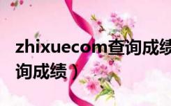 zhixuecom查询成绩用户名（zhixuecom查询成绩）