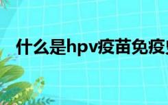 什么是hpv疫苗免疫史（什么是hpv疫苗）