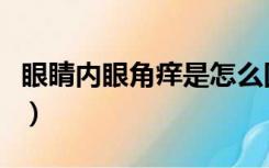 眼睛内眼角痒是怎么回事（眼角痒是怎么回事）