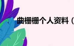 曲栅栅个人资料（曲珊珊个人资料）