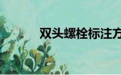 双头螺栓标注方法（双头螺栓）