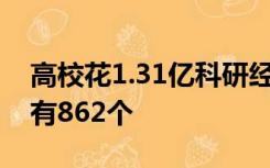 高校花1.31亿科研经费 零成果转化，项目却有862个