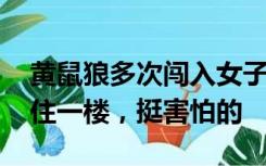 黄鼠狼多次闯入女子家中“做客” 女子：家住一楼，挺害怕的