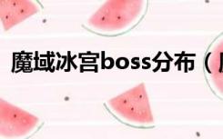 魔域冰宫boss分布（魔域冰宫boss分布图）