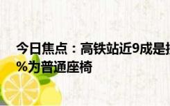 今日焦点：高铁站近9成是按摩椅? 工作人员：候车厅二60%为普通座椅