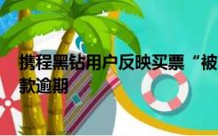 携程黑钻用户反映买票“被贷款” 不知情下产生1000元贷款逾期