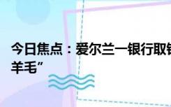 今日焦点：爱尔兰一银行取钱不扣余额 民众深夜排长队“薅羊毛”