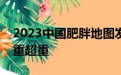 2023中国肥胖地图发布！全国41.1%男性体重超重