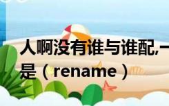 人啊没有谁与谁配,一块钱的盐配上万的菜就是（rename）