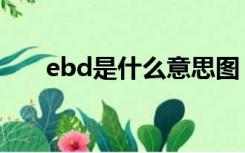 ebd是什么意思图（ebd是什么意思）