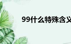 99什么特殊含义（99什么意思）