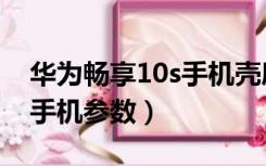 华为畅享10s手机壳磨砂硅胶（华为畅享10s手机参数）