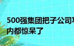 500强集团把子公司写成“住哥哥家”，圈儿内都惊呆了