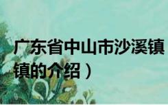 广东省中山市沙溪镇（关于广东省中山市沙溪镇的介绍）