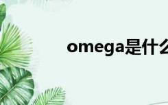 omega是什么意思（ome）