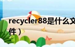 recycler88是什么文件（recycled是什么文件）