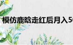 模仿鹿晗走红后月入500万！是否构成侵权？