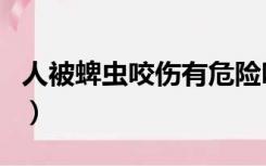 人被蜱虫咬伤有危险吗（人被蜱虫咬了会死吗）