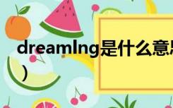 dreamlng是什么意思（dreaming什么意思）