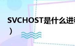 SVCHOST是什么进程（svchost是什么进程）